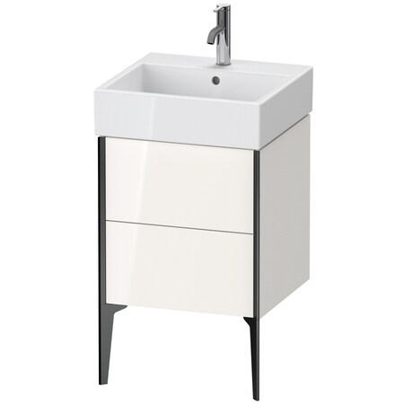 Xviu Floor Standing Vanity Unit White High Gloss